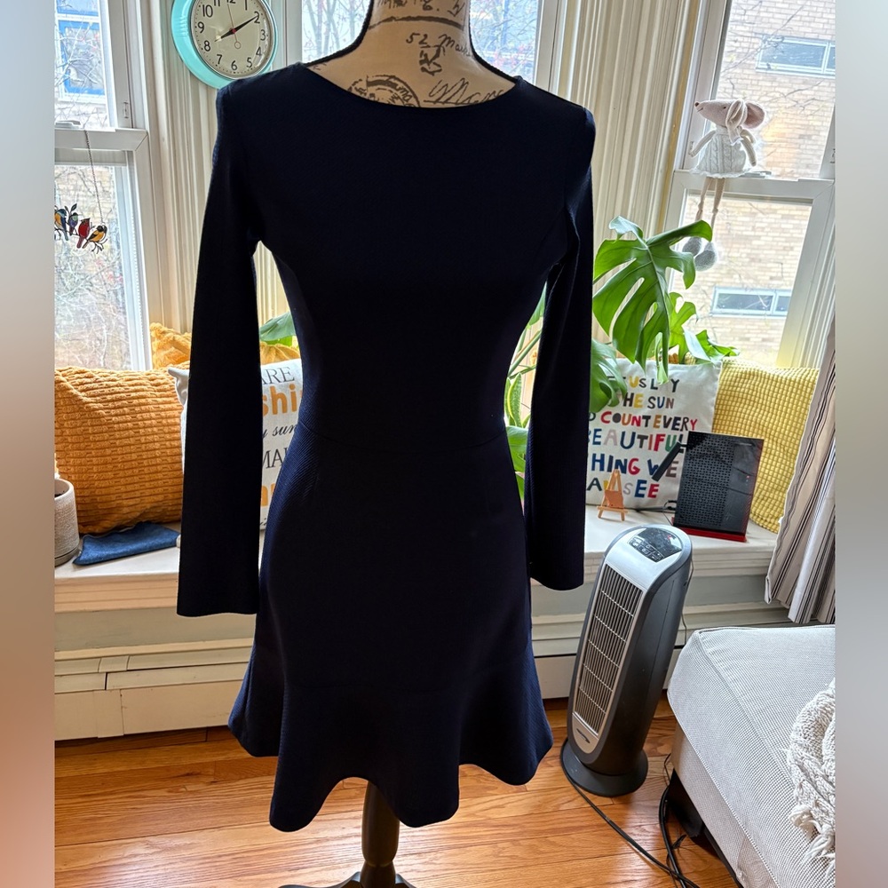 Bar lll long sleeve navy dress S/P